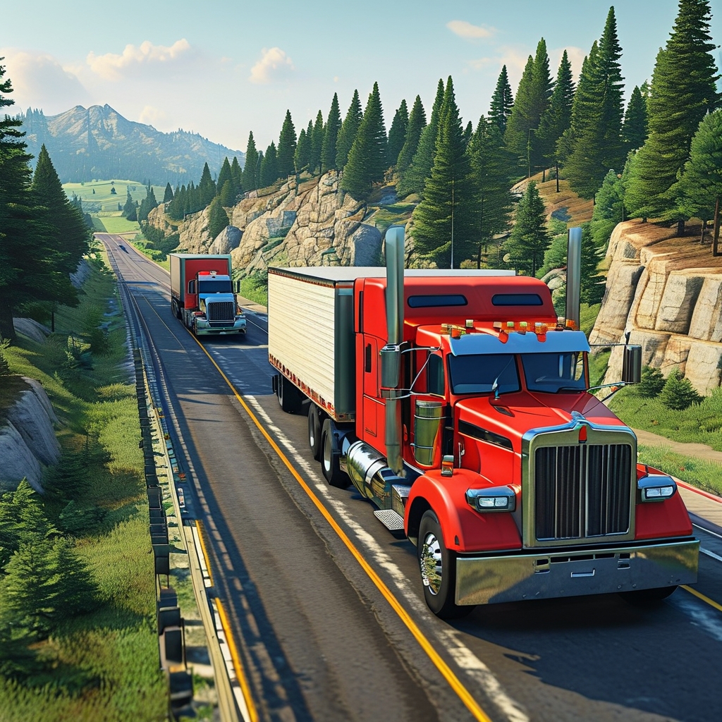 美国卡车模拟:探索美式公路风情的沉浸之旅