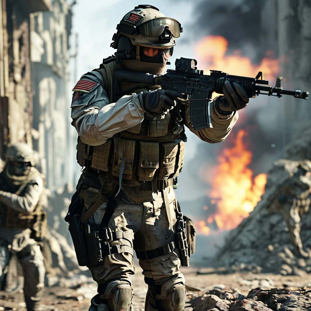 使命召唤4：现代战争——定义现代军事射击游戏的划时代经典