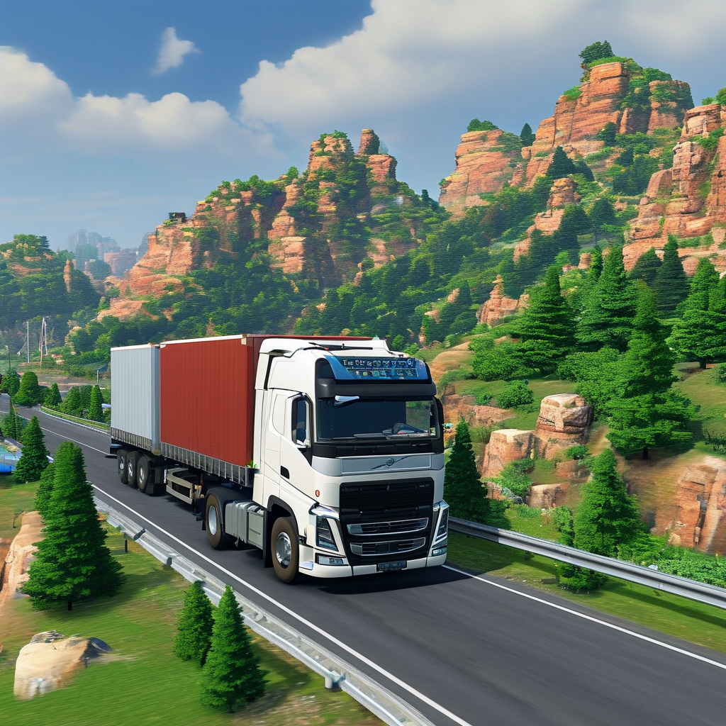 遨游中国2（欧洲卡车模拟:傲游中国2）：探索中国的卡车驾驶之旅