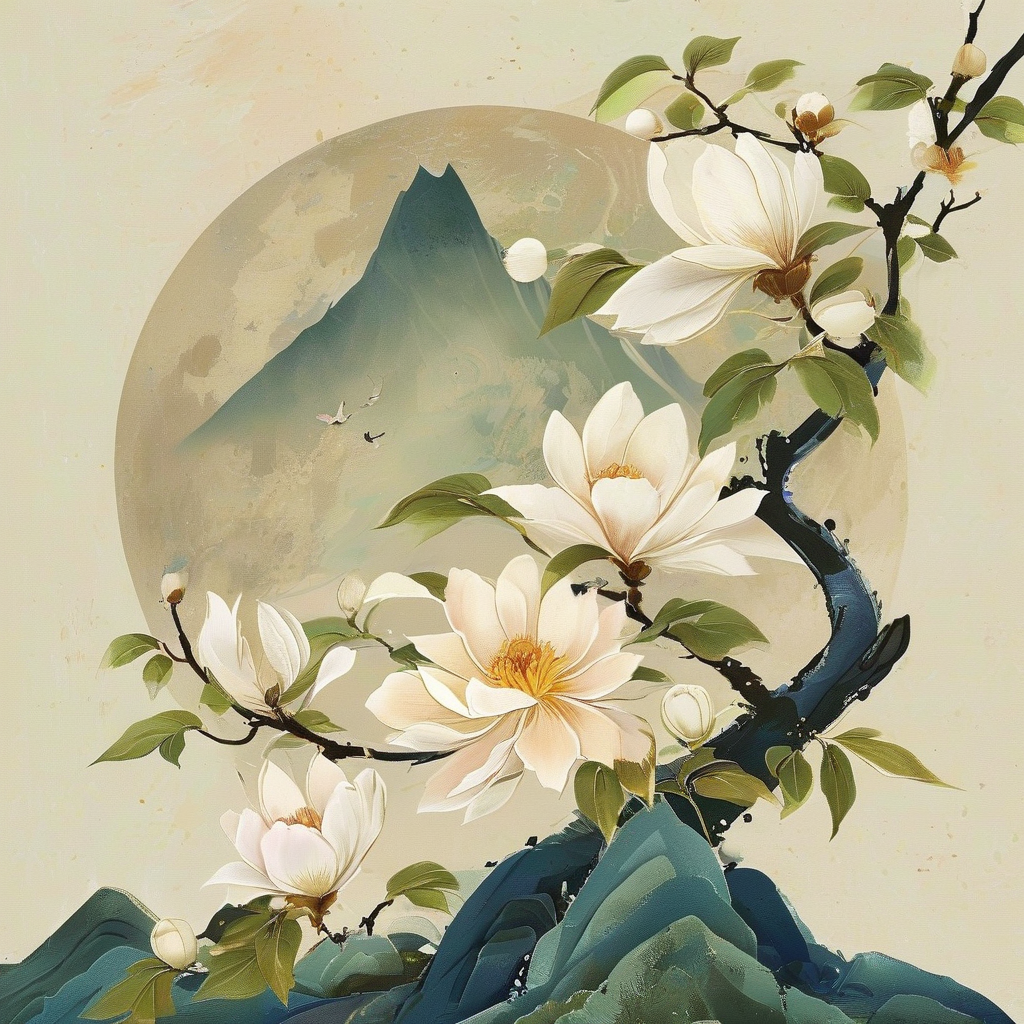 花亦山心之月:自然与人文的完美融合