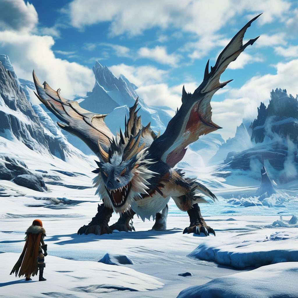 探索神秘的冰原世界：怪物猎人世界：冰原