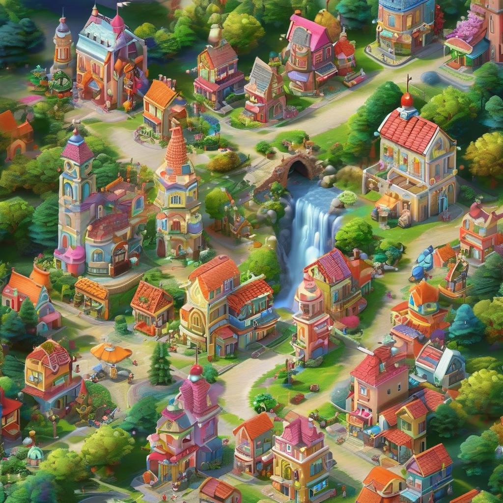 欢乐小镇（晃晃人生）：一个充满欢乐与活力的地方