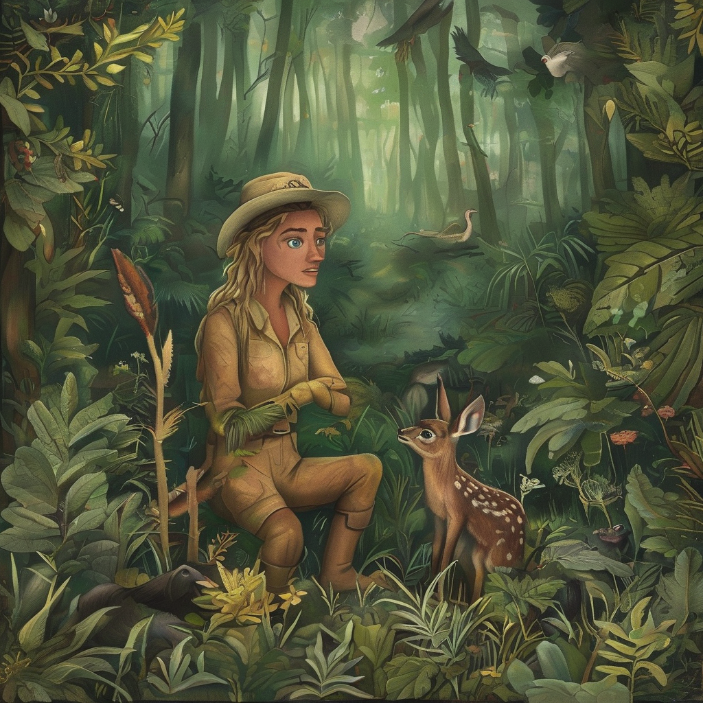 阿尔芭与野生动物的故事:一位环保守护者的传奇